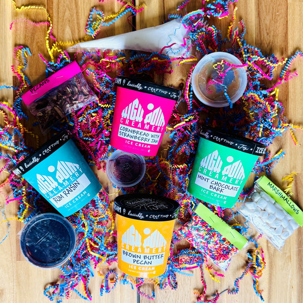 End of Summer Seasonal Sundae Kit (w/ 4 Pints)